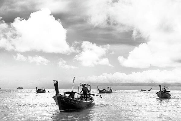 Boats in Tranquil Waters Wall Art