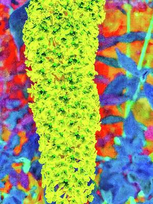 Vibrant Floral Cascade Wall Art