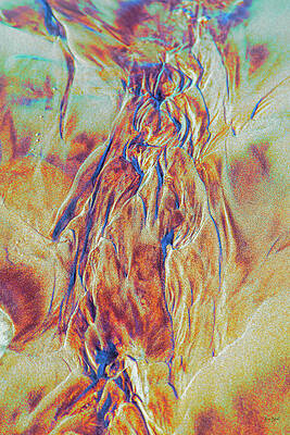 Vibrant Sand Formations Digital Art
