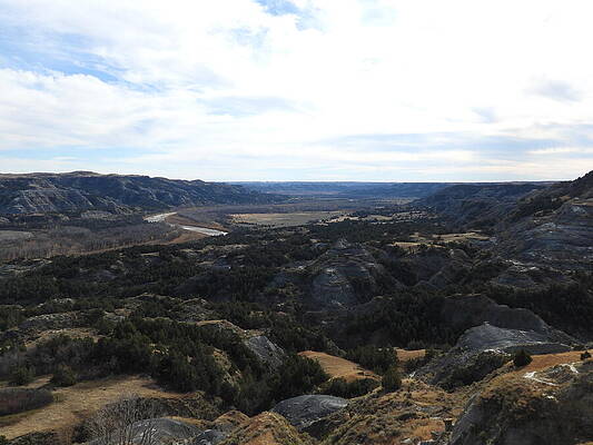 Wilderness Photograph - View From Oxbow Overlook by Amanda R Wright