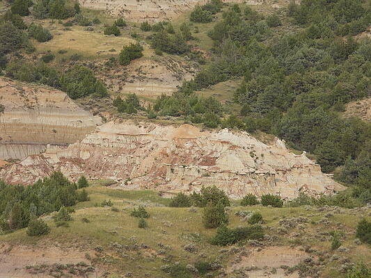 Theodore Roosevelt National Park Photograph - View From Painted Canyon 4 by Amanda R Wright