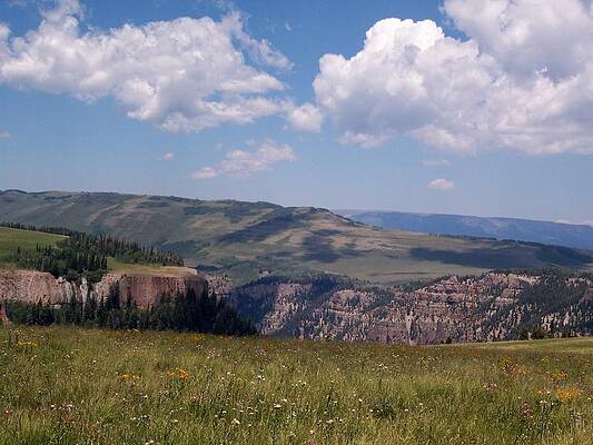 Colorado Wall Art featuring the photograph View From The Flats by Amanda R Wright