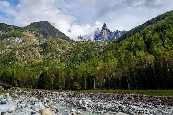Wall Art featuring the photograph View From The River by Andrew Lalchan