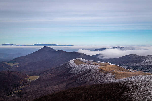 Serene Wall Art featuring the photograph View From The Top by Cindy Robinson