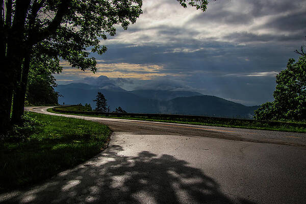 Wall Art featuring the photograph View On The Other Side Of The Road by Deb Beausoleil