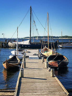 Wall Art featuring the photograph Viking Dock by Steven Nelson