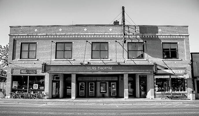 Wall Art featuring the photograph Vilas Theatre by Dale Kauzlaric