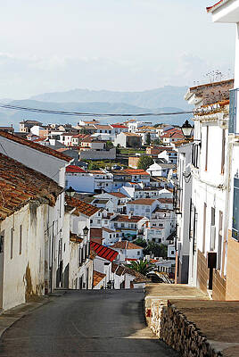 Summer Wall Art featuring the photograph Village In South Spain by Severija Kirilovaite