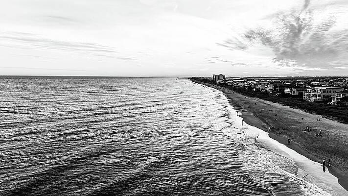 Beach Wall Art featuring the photograph Vintage Beach Days. by Oceanic SkyView
