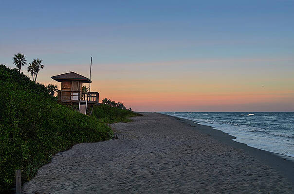 Serene Wall Art featuring the photograph Vintage Beach Hut by Laura Fasulo