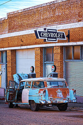 Arizona Photograph - Vintage Chevrolet In Bisbee, Arizona by Tatiana Travelways