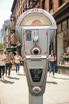 Vintage Duncan Miller Parking Meter by Dale Kincaid
