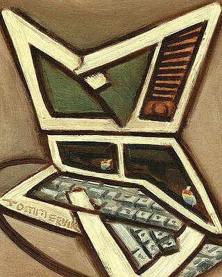 Abstract Computer Design Wall Art