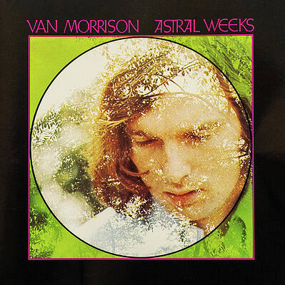 Wall Art featuring the mixed media Astral Weeks - Van Morrison by Joe Schofield