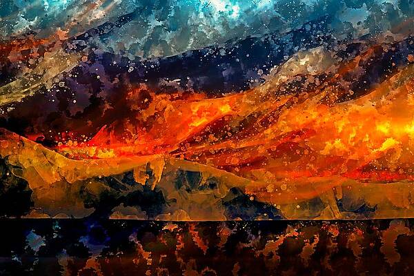 Wall Art featuring the photograph Volcano by Ursula Abresch