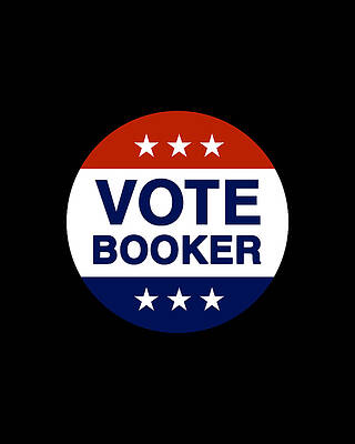 For Digital Art - Vote Corey Booker 2020 by Flippin Sweet Gear