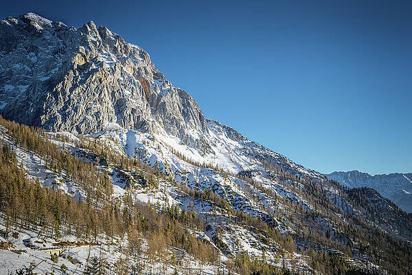 Winter Wall Art featuring the photograph Vrisic Pass Summit by Charnwood Photography Fine Art