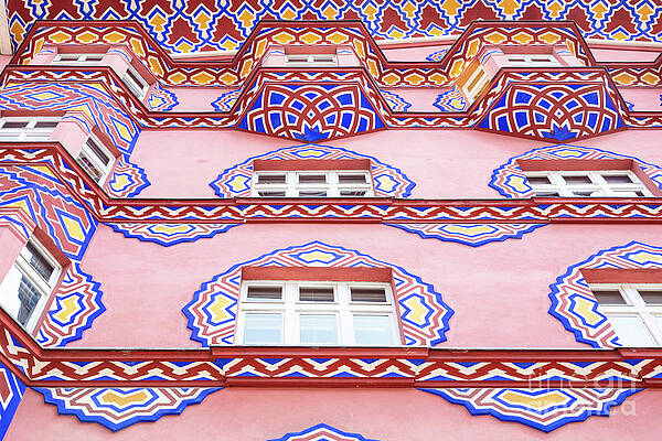 Wall Art featuring the photograph Vurnik House, Ljubljana, Slovenia by Neale And Judith Clark