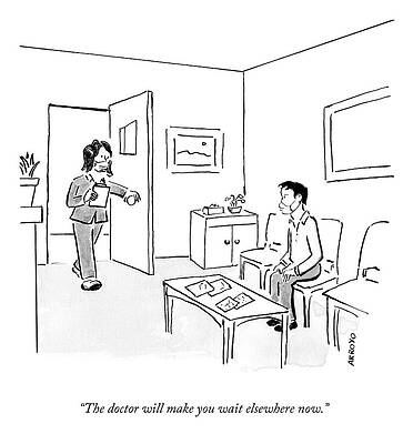 Make Drawing - Wait Elsewhere by Jose Arroyo