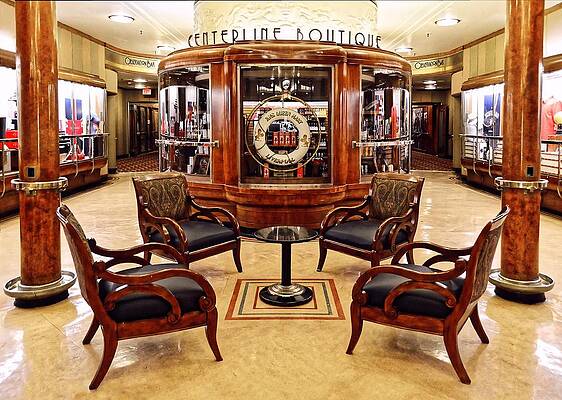 Architecture Wall Art featuring the photograph Wait For Your Queen - Queen Mary by KJ Swan