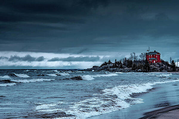 Michigan Photograph - Waiting For The Storm by Vi Ray