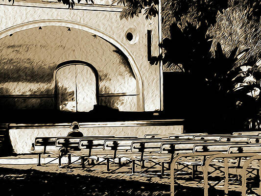 Wall Art featuring the photograph Waiting For Waiting For Godot by Joe Schofield