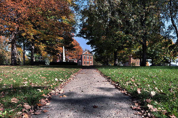 Wall Art featuring the photograph Walkway To The Past by American Landscapes