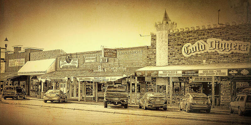 Summer Photograph - Wall South Dakota by Tatiana Travelways