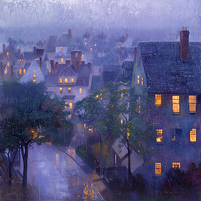 Kaoru Yamada Cityscapes & Street Scenes Wall Art