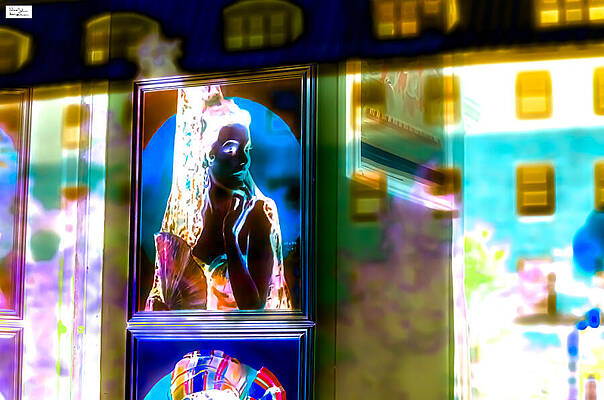 Wall Art featuring the photograph Was- Gazing by Alex John Bergerman