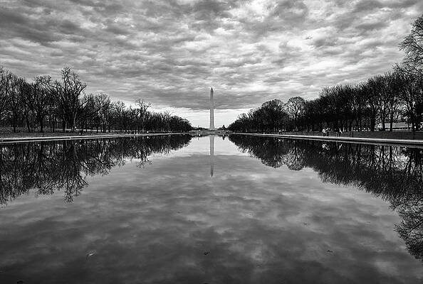 Wall Art featuring the photograph Washington Reflection by Steven Nelson