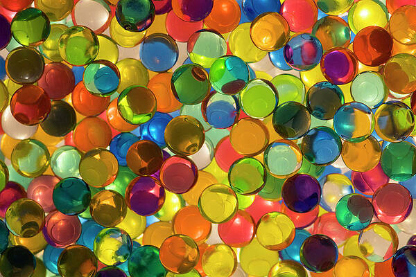 Luminous Wall Art featuring the photograph Water Beads II by Charles Floyd