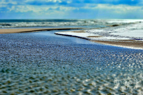 Wall Art featuring the photograph Water Returning To The Source by Debra Banks