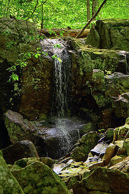 Waterfall in NY by Raymond Salani III