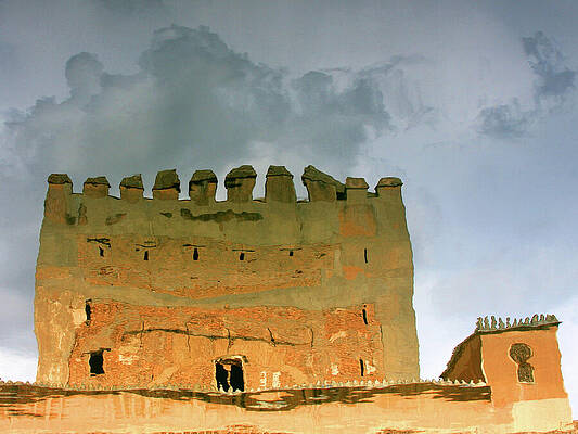 Color Wall Art featuring the photograph Watery Alhambra by Rick Locke - Out of the Corner of My Eye
