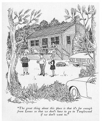 A Humorous Country Scene Drawing