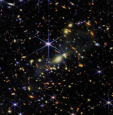 Cloud Wall Art featuring the photograph Webb's First Deep Field by Dale Kauzlaric