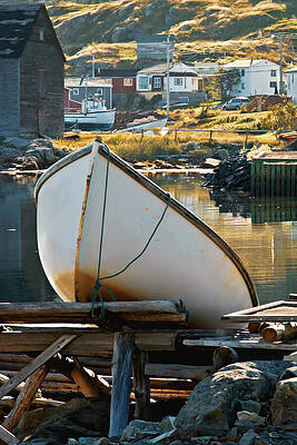 Wall Art featuring the photograph Weekend Rest On Fogo Island by Tatiana Travelways