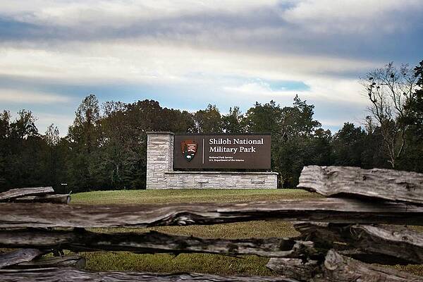Confederate Wall Art featuring the photograph Welcome To Shiloh by American Landscapes
