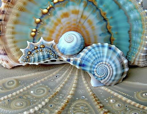 Intricate Wall Art featuring the digital art Welcome To The Mollusc-Verse by Eris And AI