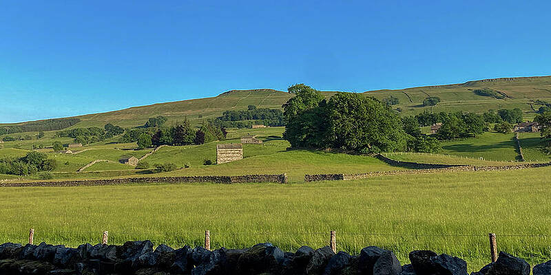 Peaceful Countryside Landscape Photograph