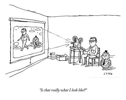 Friend Drawing - What I Look Like by Edward Steed