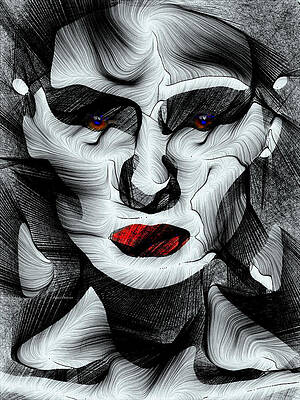 Wall Art featuring the digital art What Is Left Of Me by Rafael Salazar