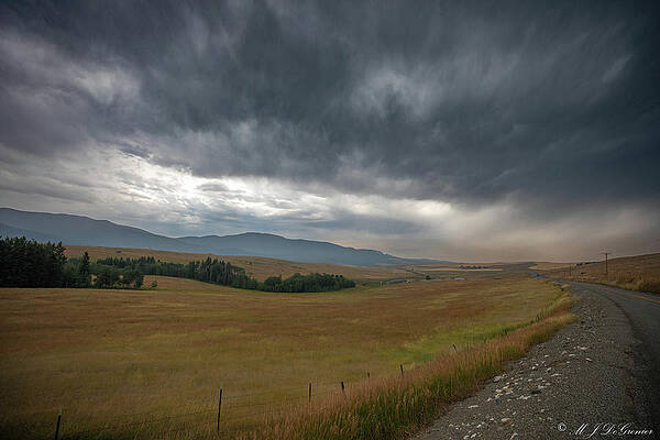 Wall Art featuring the photograph When Storms And Wildfires Meet by Michael DeGrenier