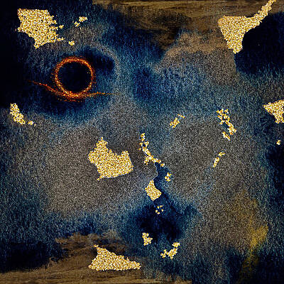 Abstract Digital Art - Wherever You Are by Canessa Thomas