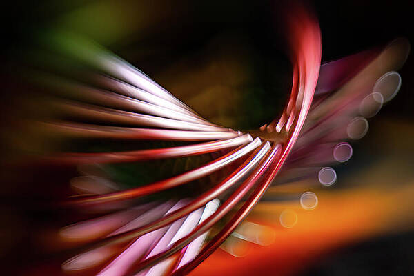 Abstract Photograph - Whirligig Abstract 1 by Ursula Abresch