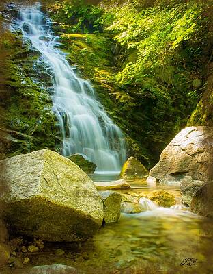 Wall Art featuring the photograph Whiskeytown Falls by Carla E