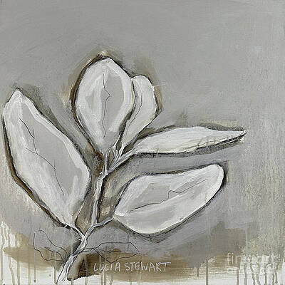 Nature Painting - Whispers Of Grey 01 by Lucia Stewart