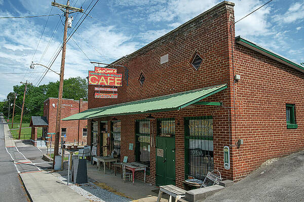 Wall Art featuring the photograph Whistle Stop Cafe by Mary Lee Dereske