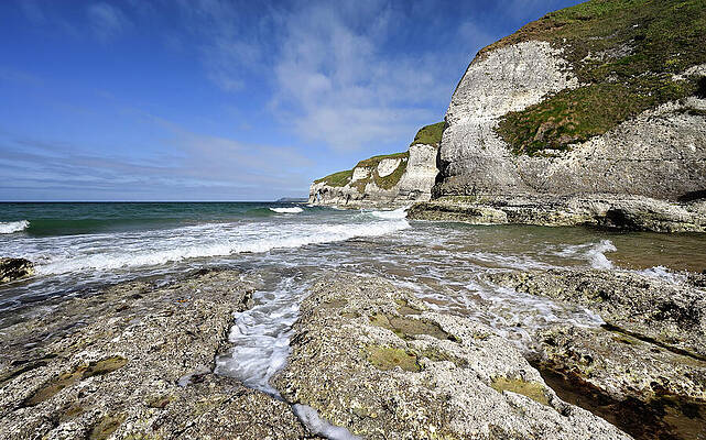 Coastal Cliffs and Tide Wall Art